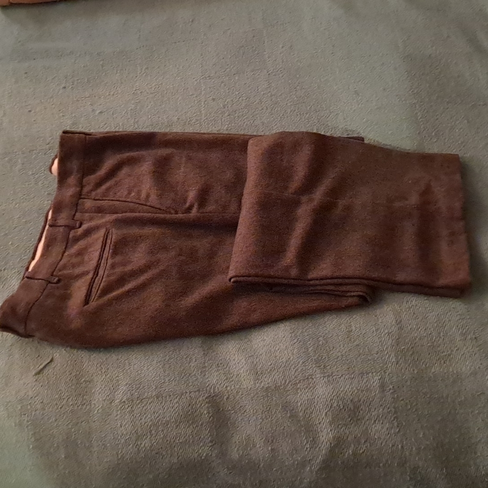 Men's Grey washable wool trousers sz 38/30